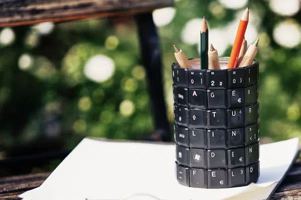 Upcycling aus Tasten