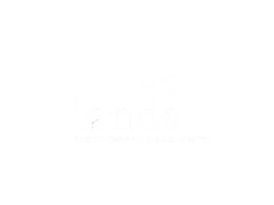 Logo von Lands in weiß